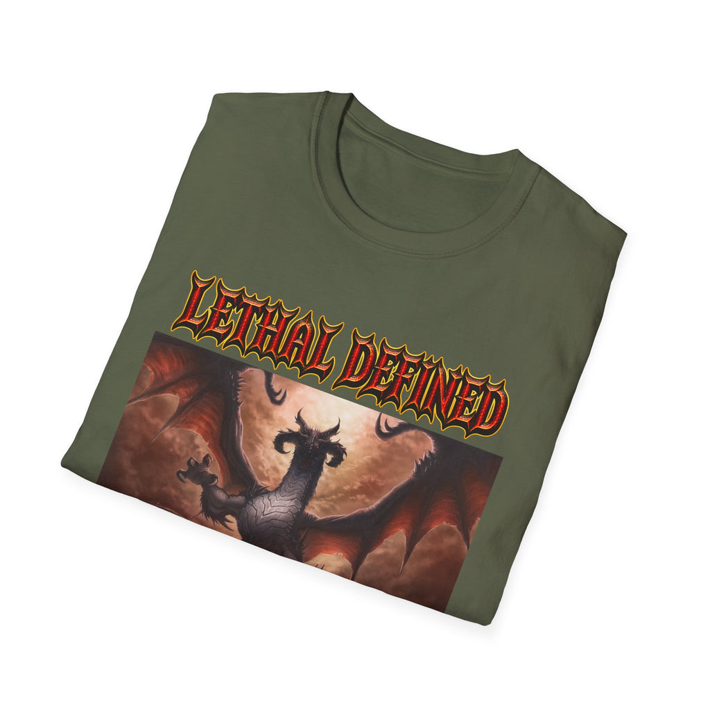 T-Shirt — Lethal Defined 'Total Party Kill' Dragon RPG Gaming Tee