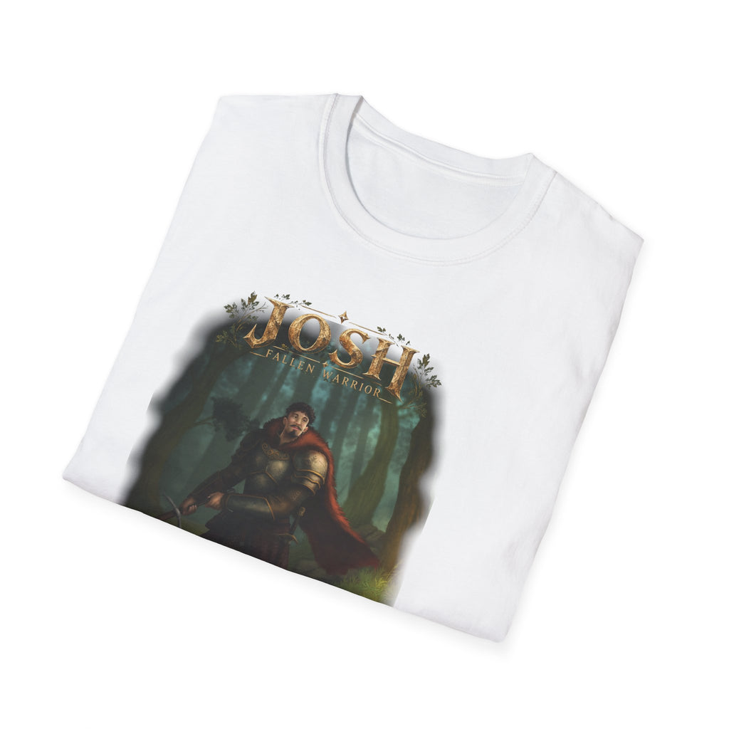 Josh Noble Warrior T-Shirt – Mythic Forest Illustration