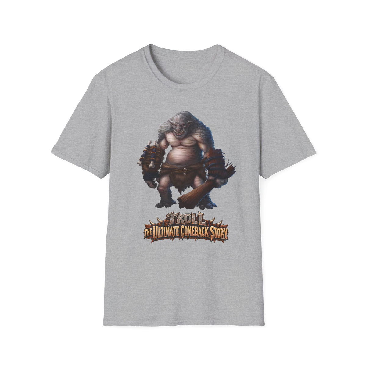 T-Shirt — 'Troll: The Ultimate Comeback Story' Fantasy Monster Graphic Tee