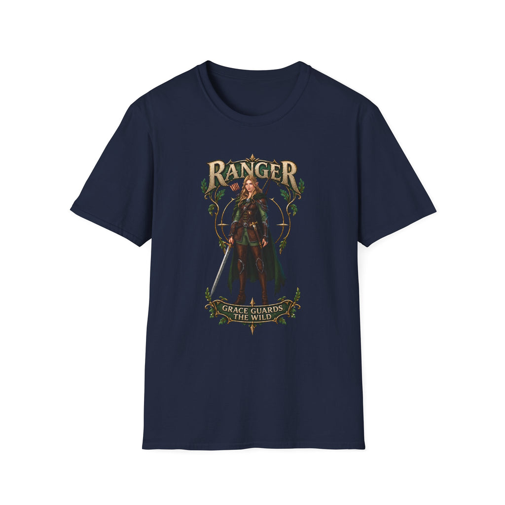Ranger Fantasy T‑Shirt — "Grace Guardian of the Wilds"