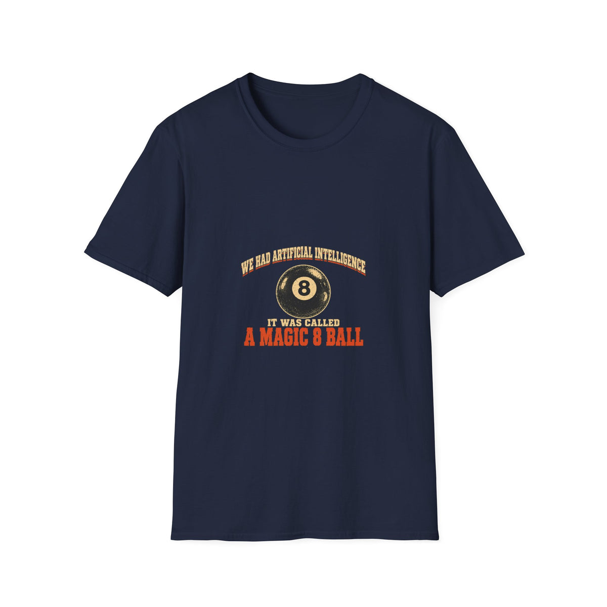 Magic 8 Ball graphic T-Shirt | Retro fortune teller pool ball tee