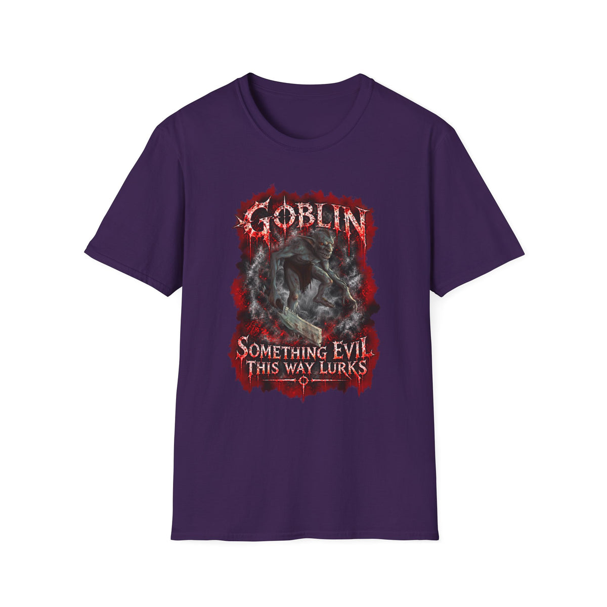 Goblin 'Something Evil This Way Lurks' Graphic T-Shirt