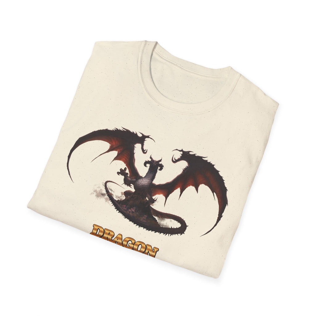 Dragon Definition T-Shirt — Fantasy Creature Illustration & Funny Dragon Traits Tee