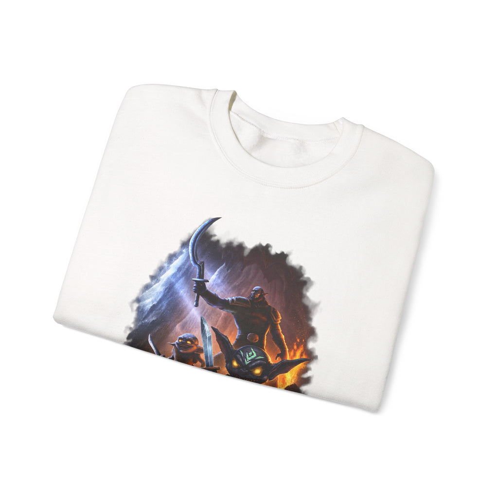 Fantasy Goblin Sweatshirt — “Goblins, Hobgoblins OH MY!” Crewneck