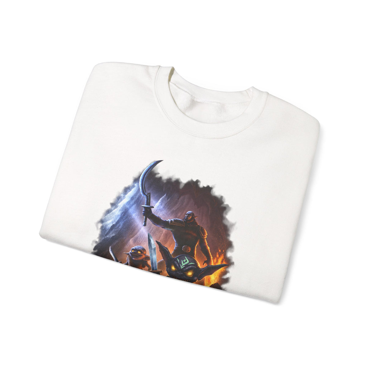 Fantasy Goblin Sweatshirt — “Goblins, Hobgoblins OH MY!” Crewneck