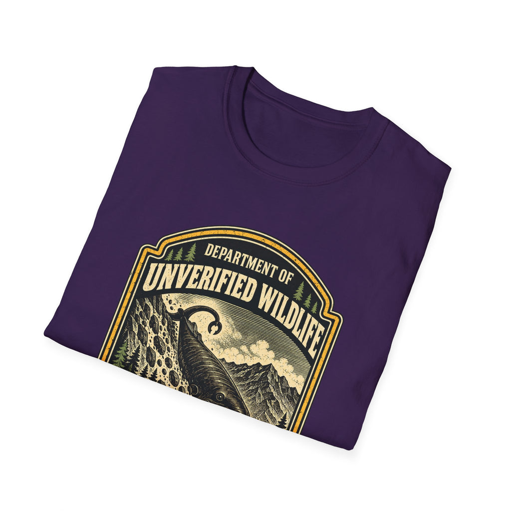Slide-Rock Bolter T-Shirt — Department of Unverified Wildlife Retro Tee