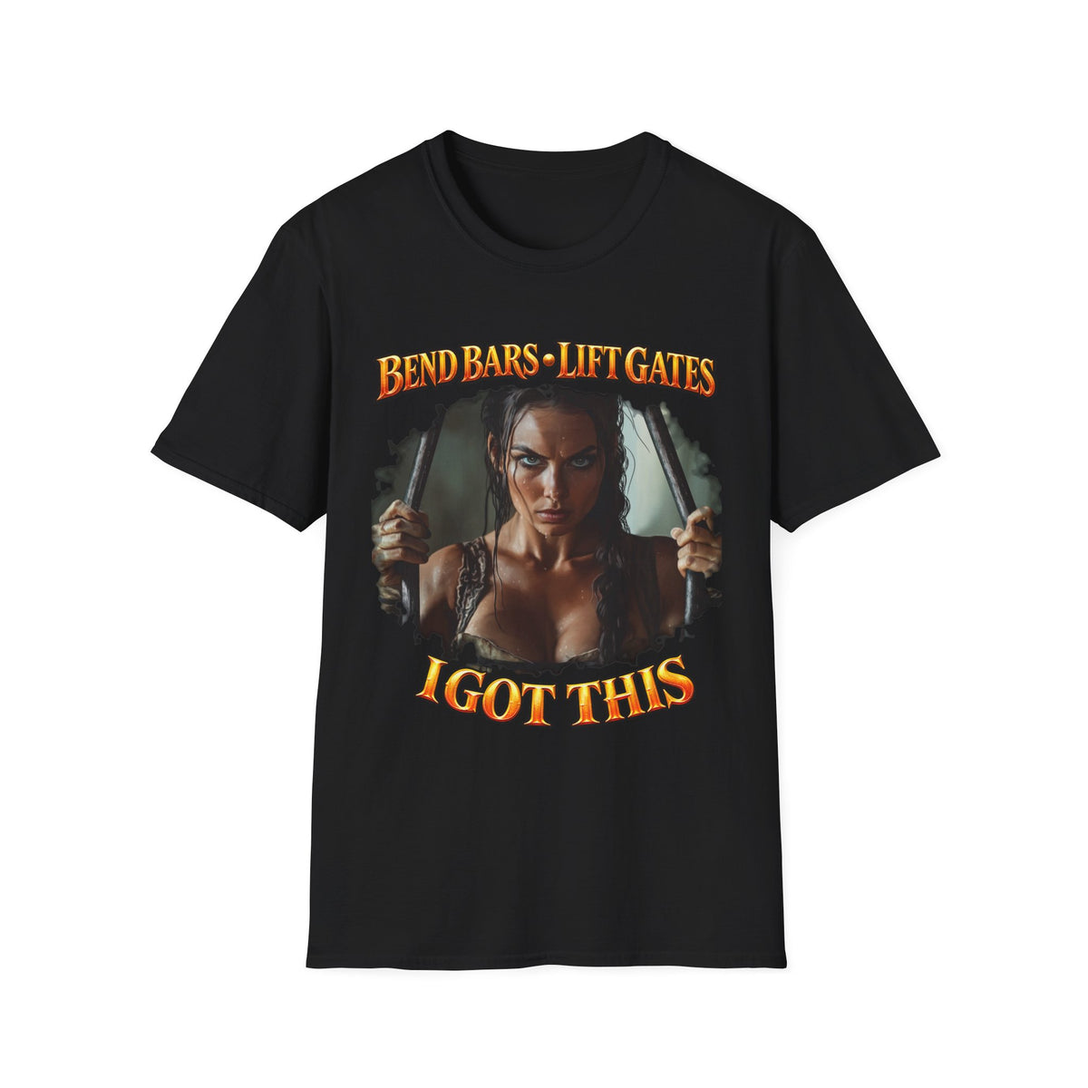 Bend Bars Lift Gates 'I Got This' Graphic T-Shirt — Strong Woman Fitness Tee