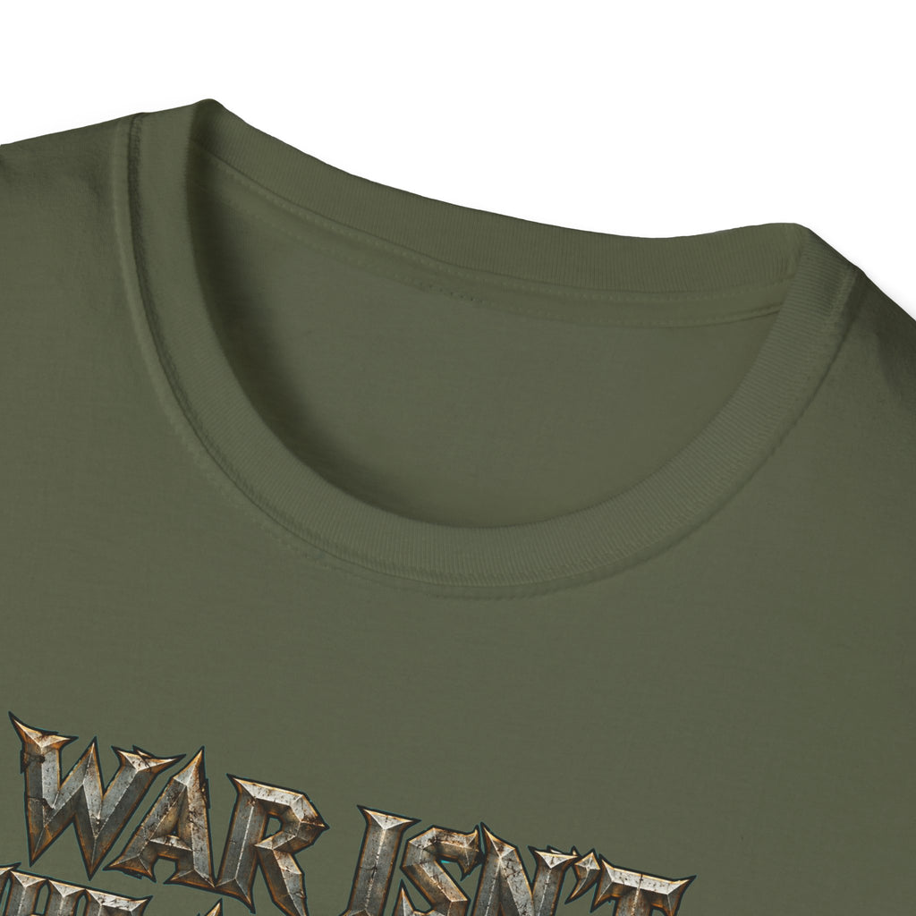 War Isn’t the Answer T-Shirt — 'Better Find Out What Is' Viking Warrior Graphic Tee