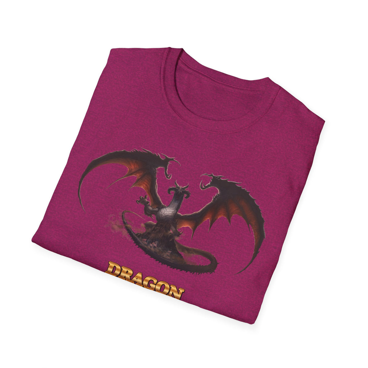 Dragon Definition T-Shirt — Fantasy Creature Illustration & Funny Dragon Traits Tee