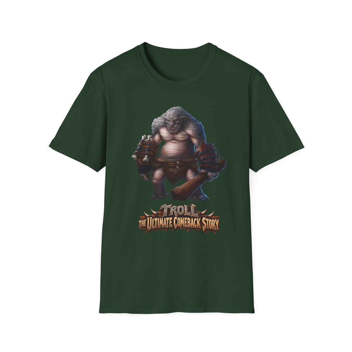T-Shirt — 'Troll: The Ultimate Comeback Story' Fantasy Monster Graphic Tee