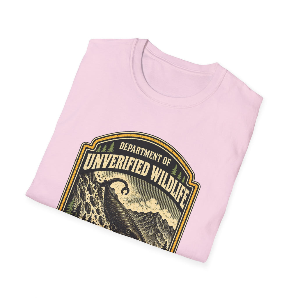 Slide-Rock Bolter T-Shirt — Department of Unverified Wildlife Retro Tee