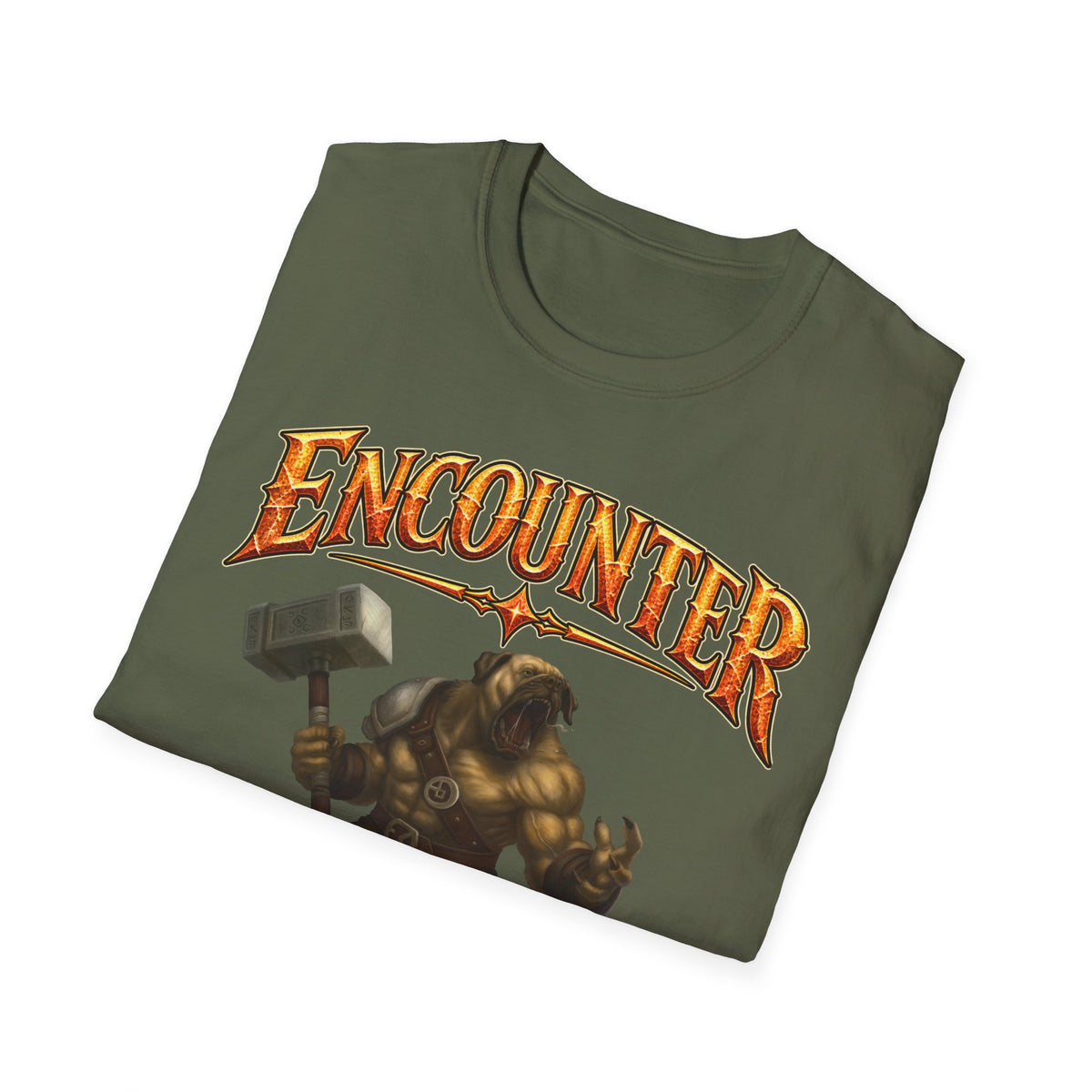 Encounter RPG T-Shirt — "Encounter (noun): The GM’s polite term for attempted murder"