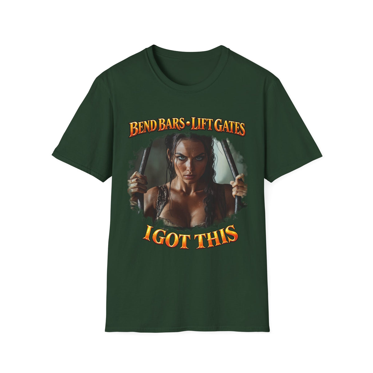 Bend Bars Lift Gates 'I Got This' Graphic T-Shirt — Strong Woman Fitness Tee