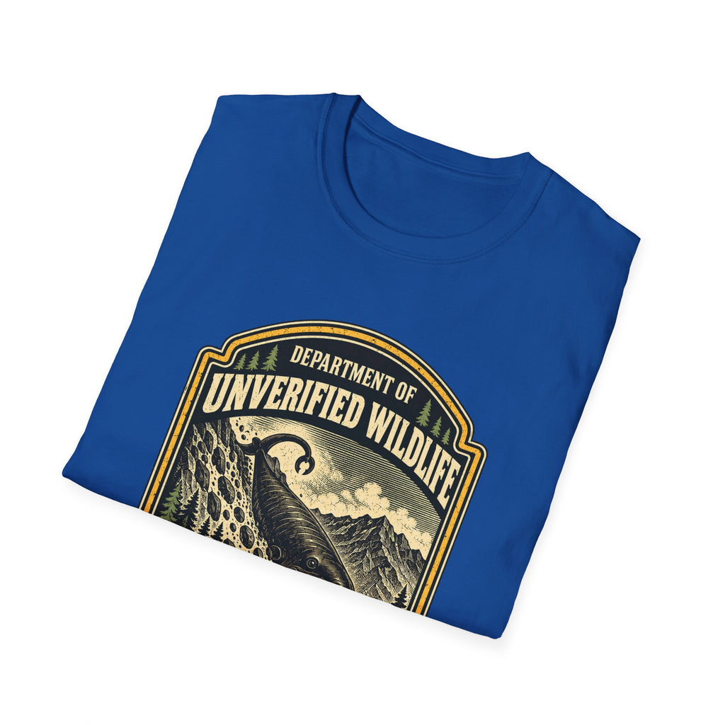 Slide-Rock Bolter T-Shirt — Department of Unverified Wildlife Retro Tee