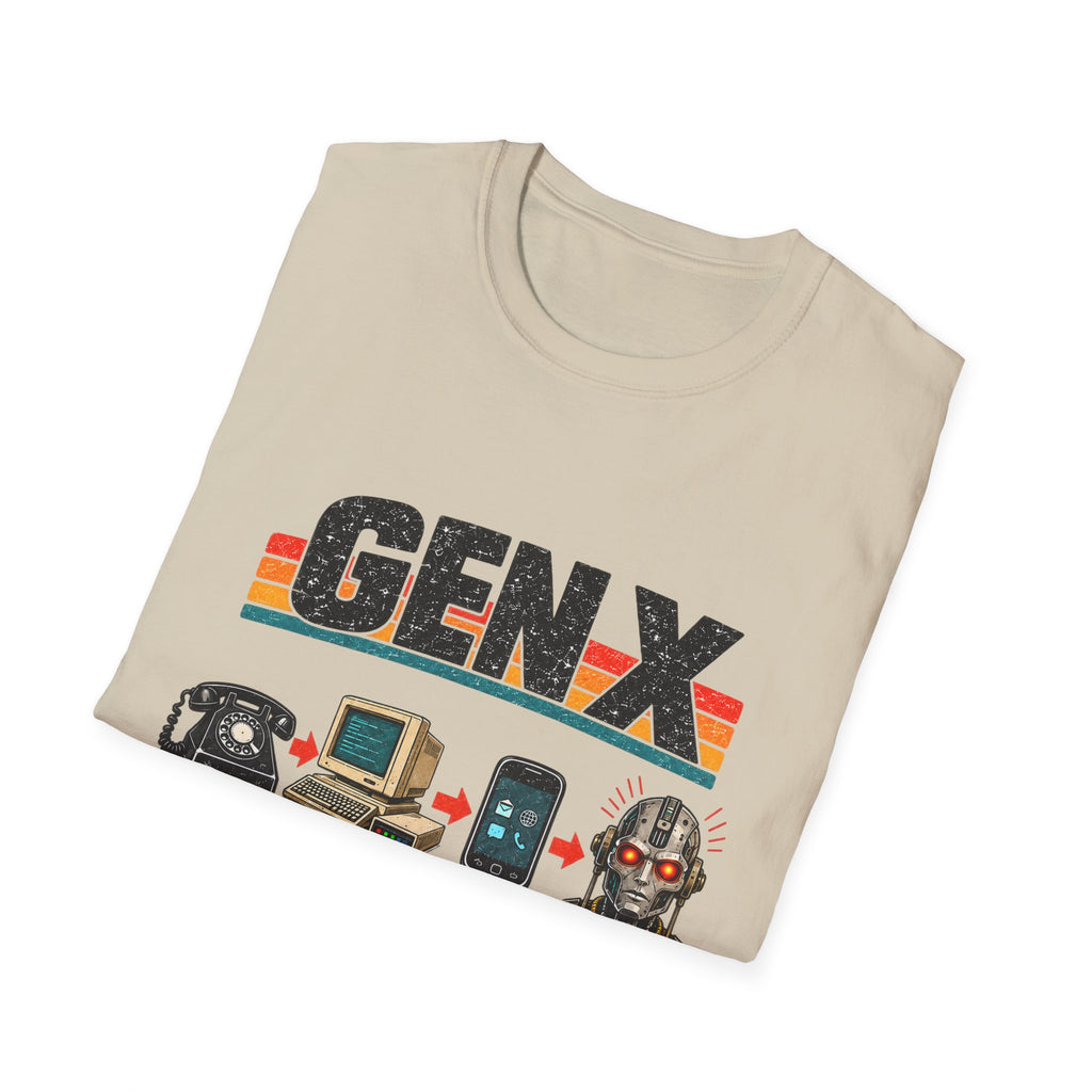 Gen X Well That Escalated Quickly T-Shirt | Retro tech evolution graphic
