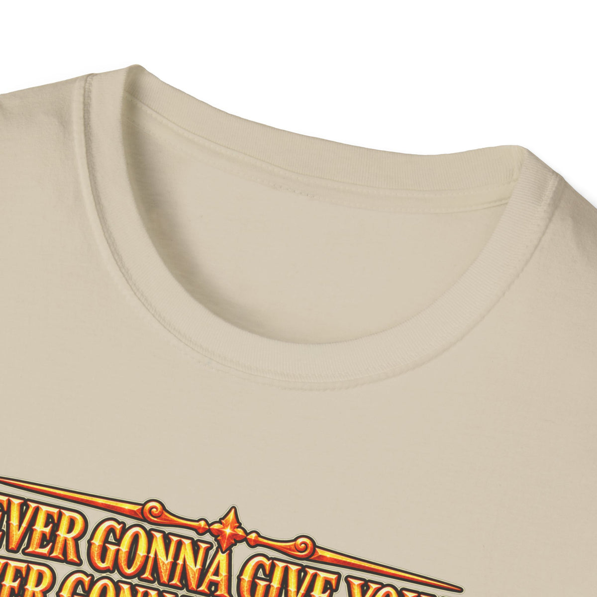 Rickroll RPG Party T-Shirt — "Never Gonna Give You Up" Fantasy Adventurers Tee
