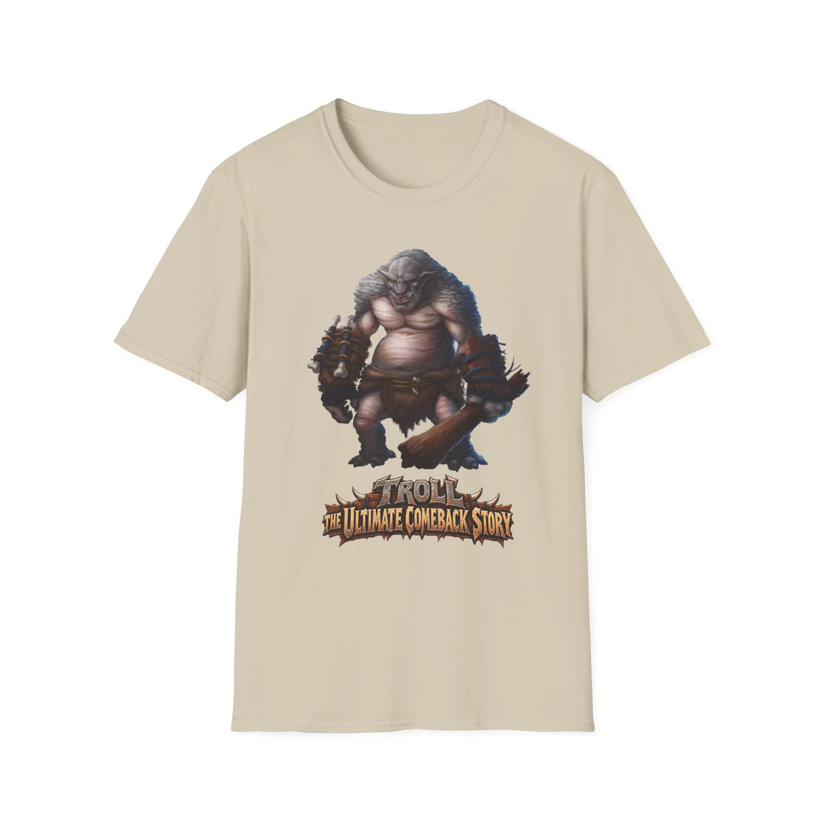 T-Shirt — 'Troll: The Ultimate Comeback Story' Fantasy Monster Graphic Tee