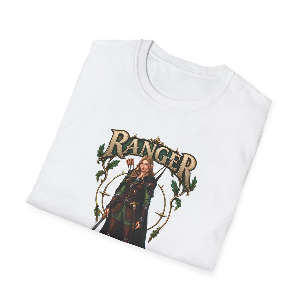 Ranger Fantasy T‑Shirt — "Grace Guardian of the Wilds"
