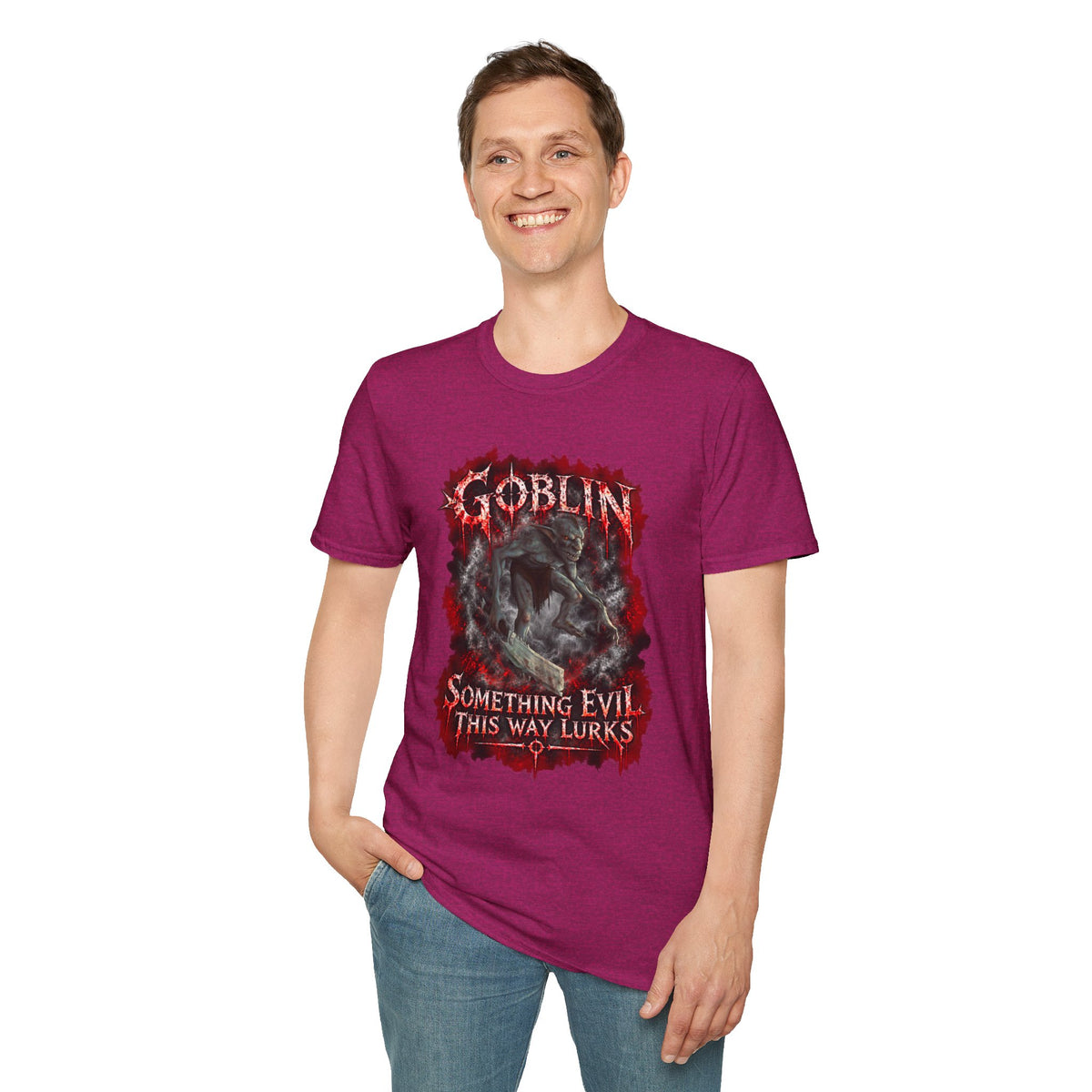 Goblin 'Something Evil This Way Lurks' Graphic T-Shirt
