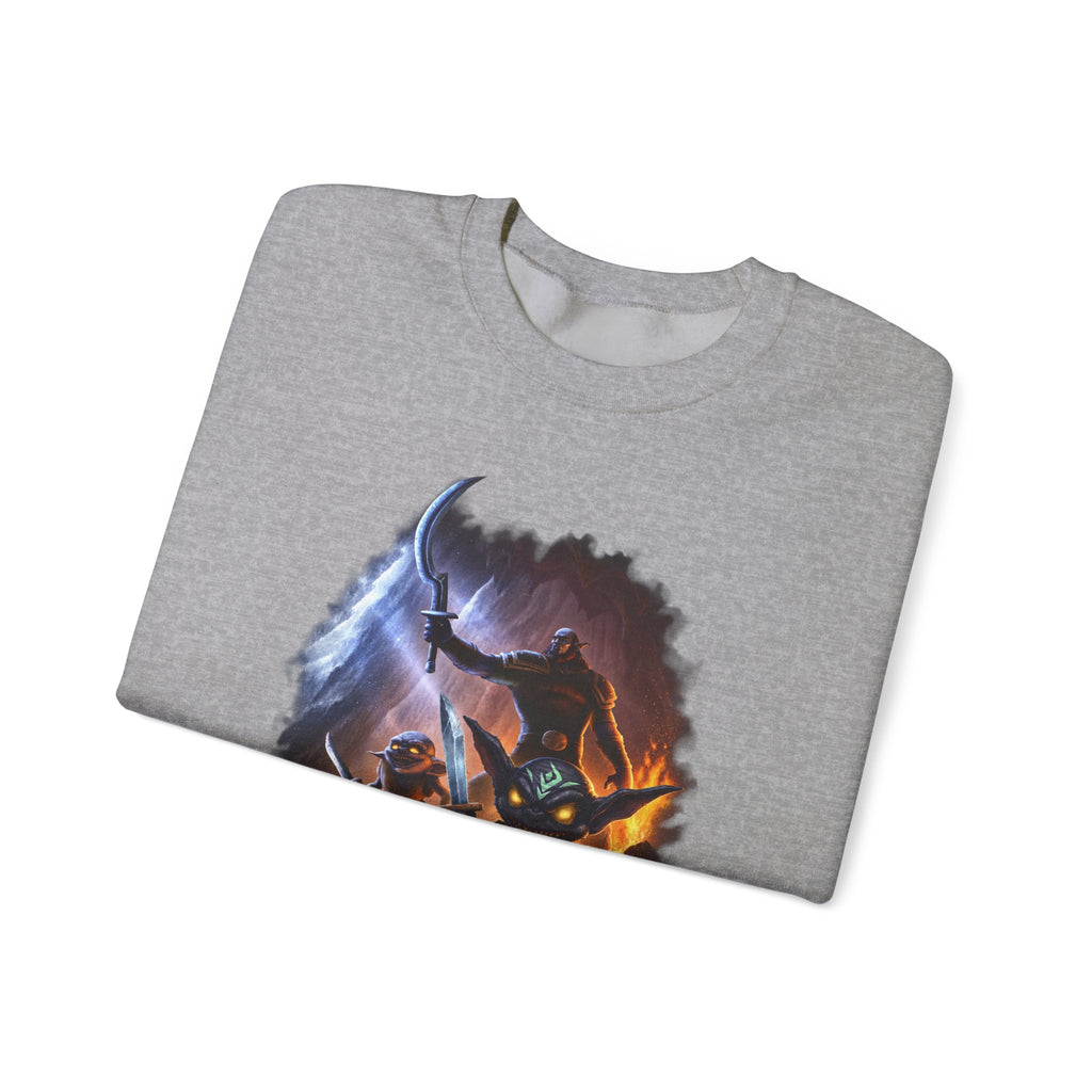 Fantasy Goblin Sweatshirt — “Goblins, Hobgoblins OH MY!” Crewneck