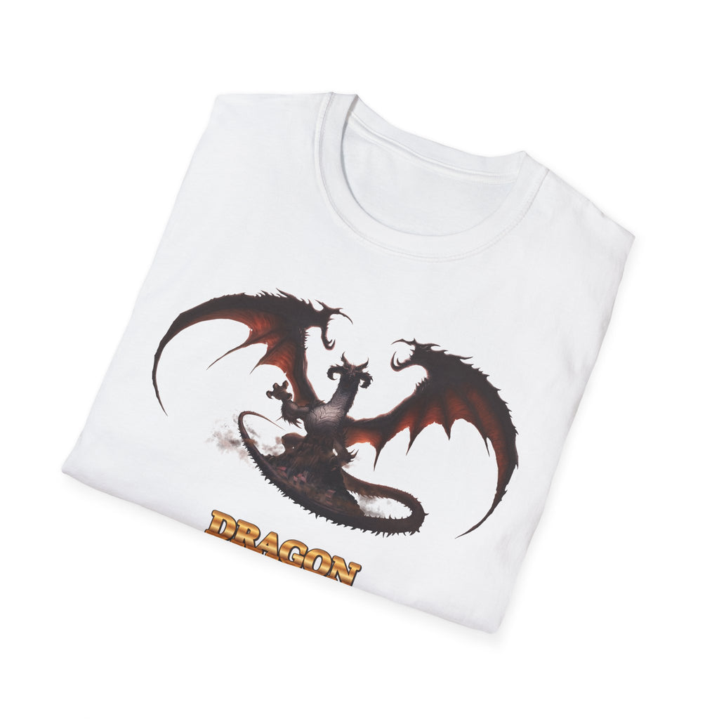 Dragon Definition T-Shirt — Fantasy Creature Illustration & Funny Dragon Traits Tee