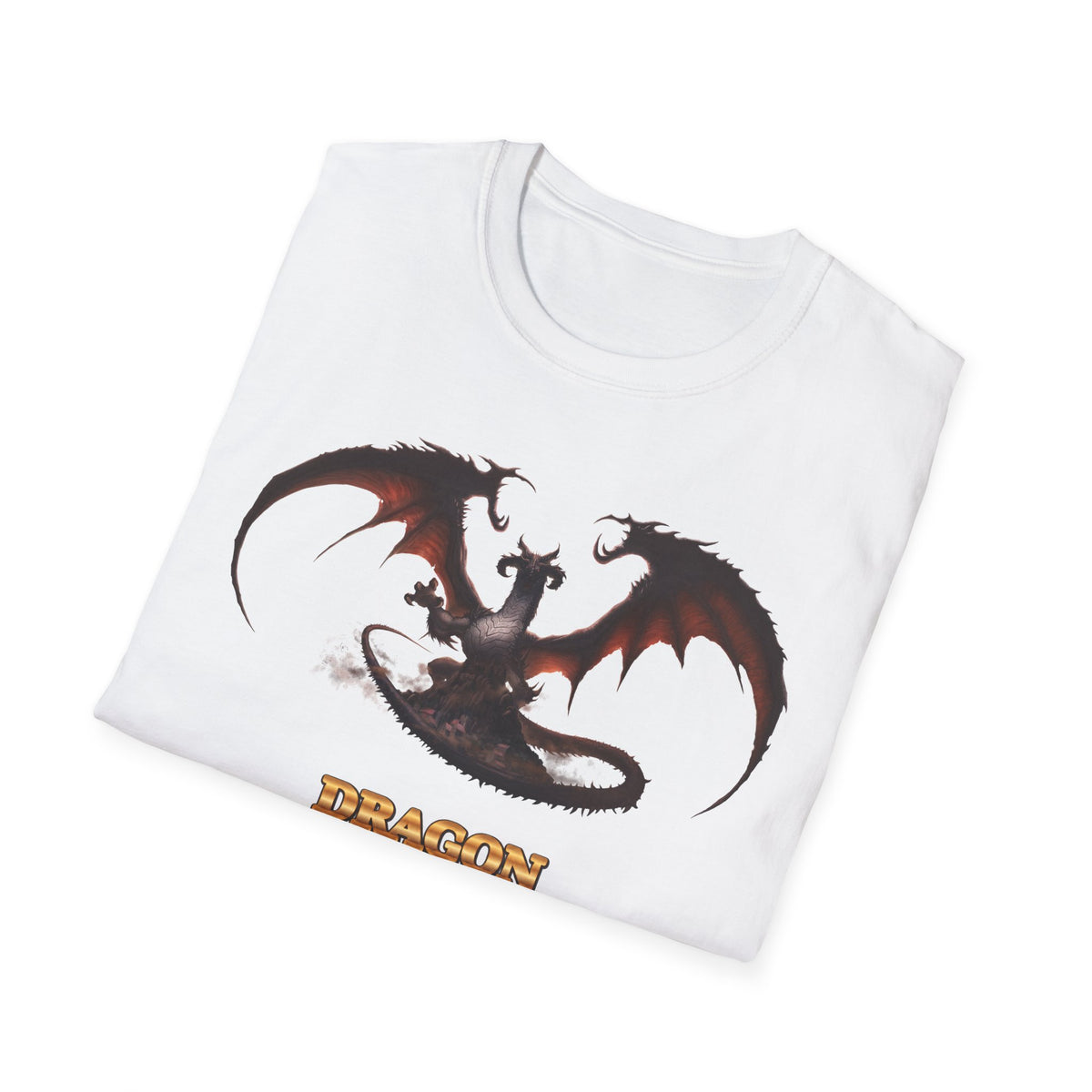 Dragon Definition T-Shirt — Fantasy Creature Illustration & Funny Dragon Traits Tee