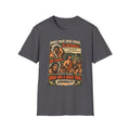 Grug Smoking Caveman Comic Tee T-Shirt | Vintage Caveman Illustration, Humorous Primitive Design