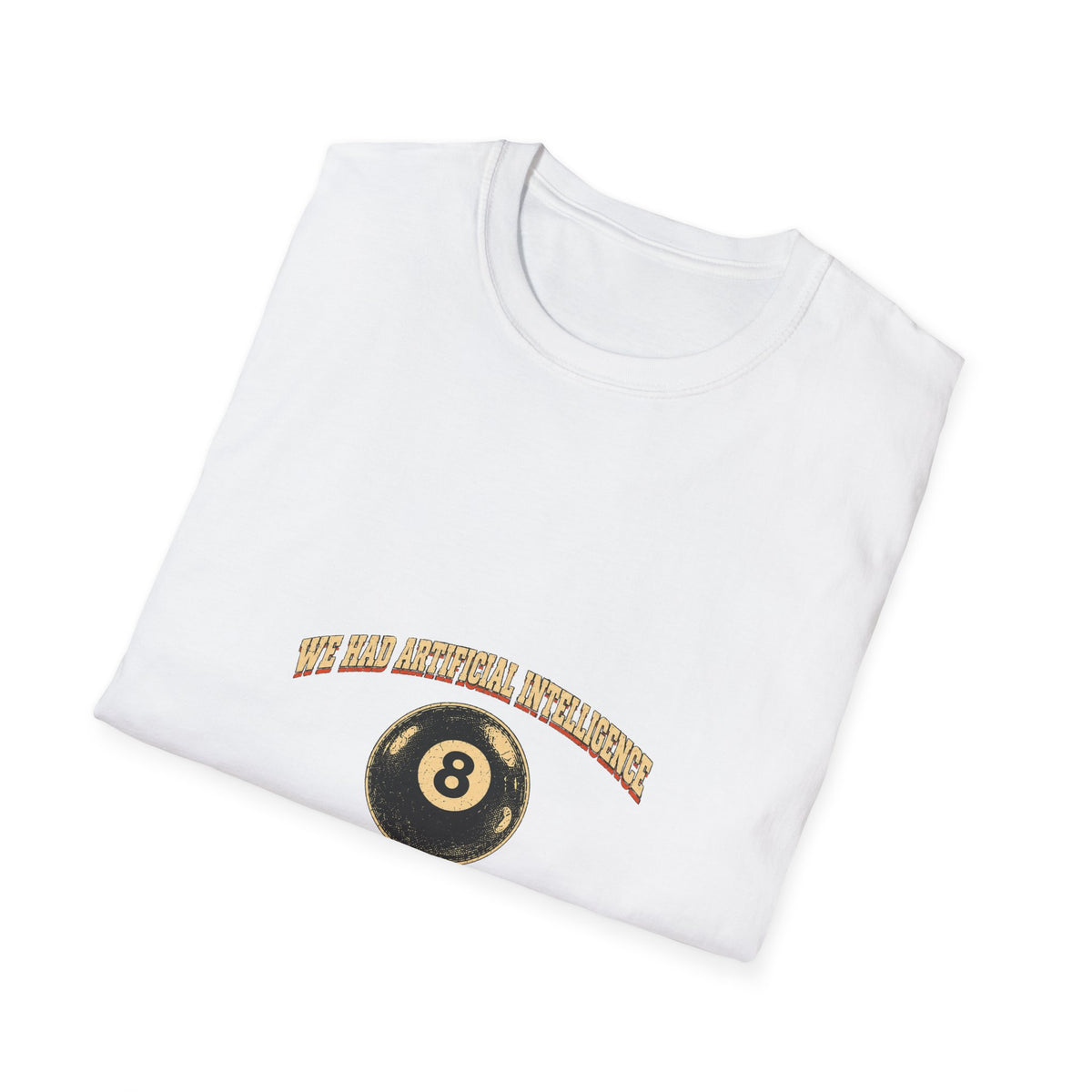 Magic 8 Ball graphic T-Shirt | Retro fortune teller pool ball tee