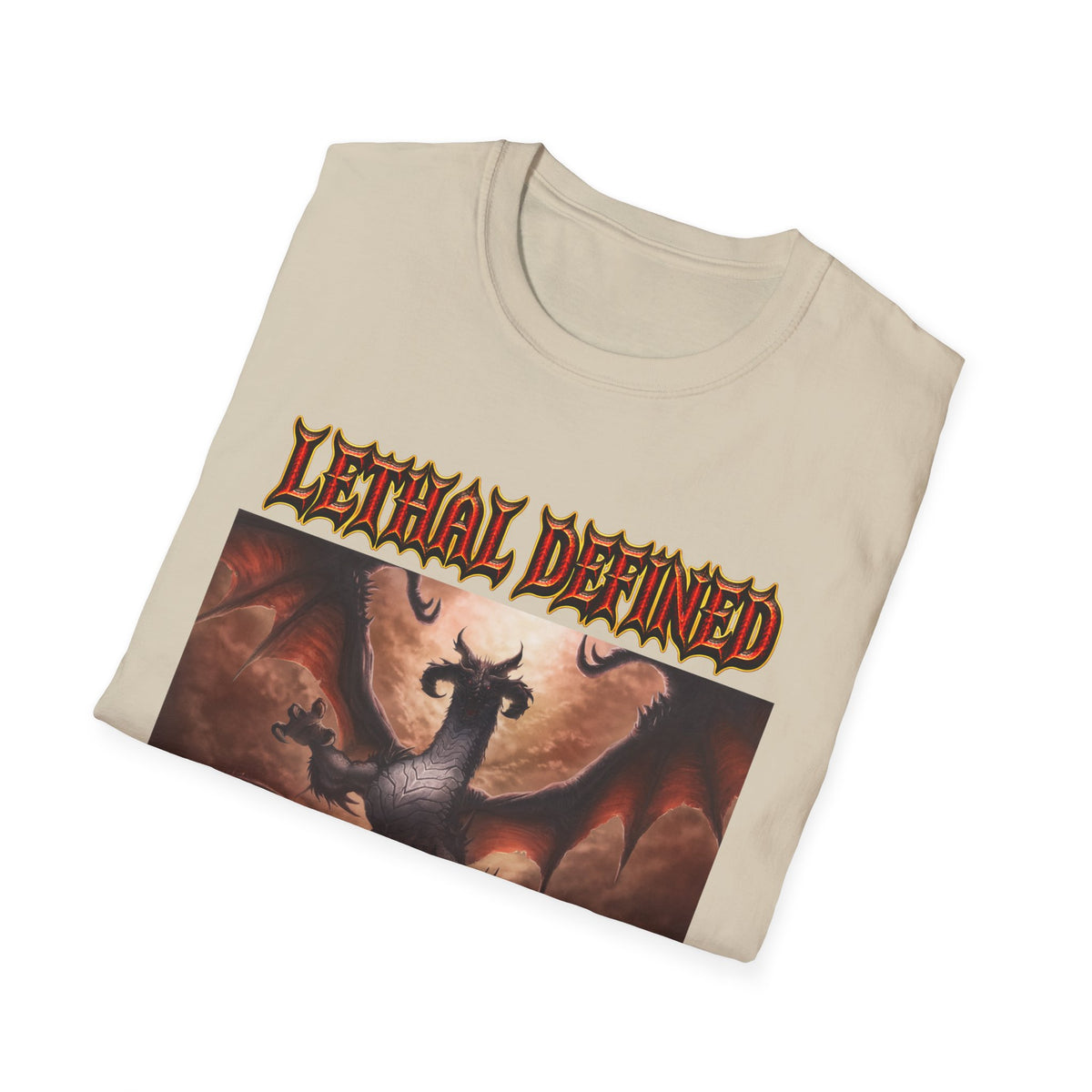 T-Shirt — Lethal Defined 'Total Party Kill' Dragon RPG Gaming Tee
