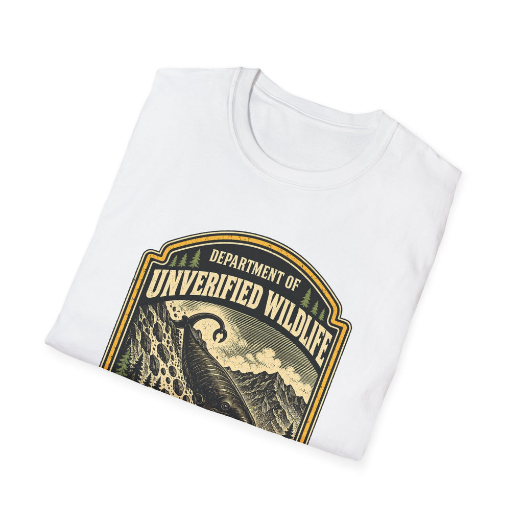 Slide-Rock Bolter T-Shirt — Department of Unverified Wildlife Retro Tee