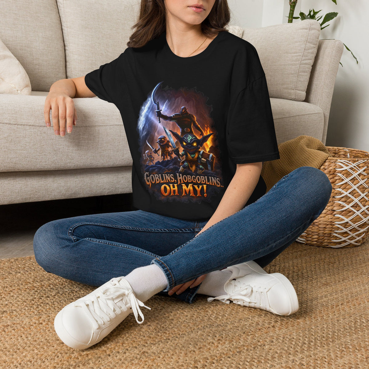 T-Shirt — "Goblins, Hobgoblins Oh My!" Fantasy Adventure Tee