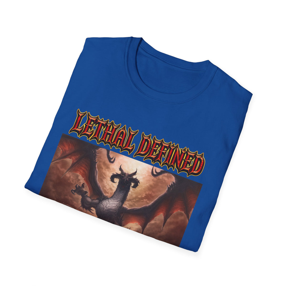 T-Shirt — Lethal Defined 'Total Party Kill' Dragon RPG Gaming Tee