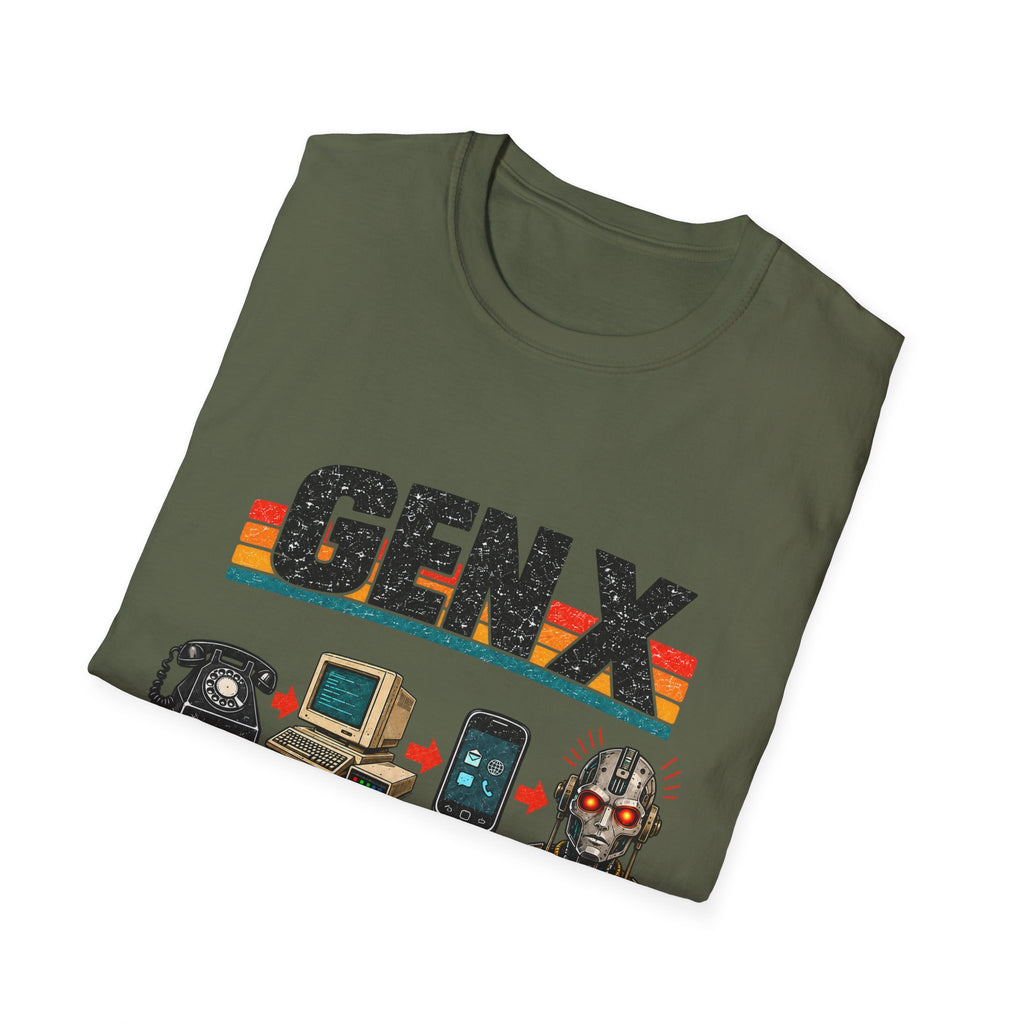 Gen X Well That Escalated Quickly T-Shirt | Retro tech evolution graphic
