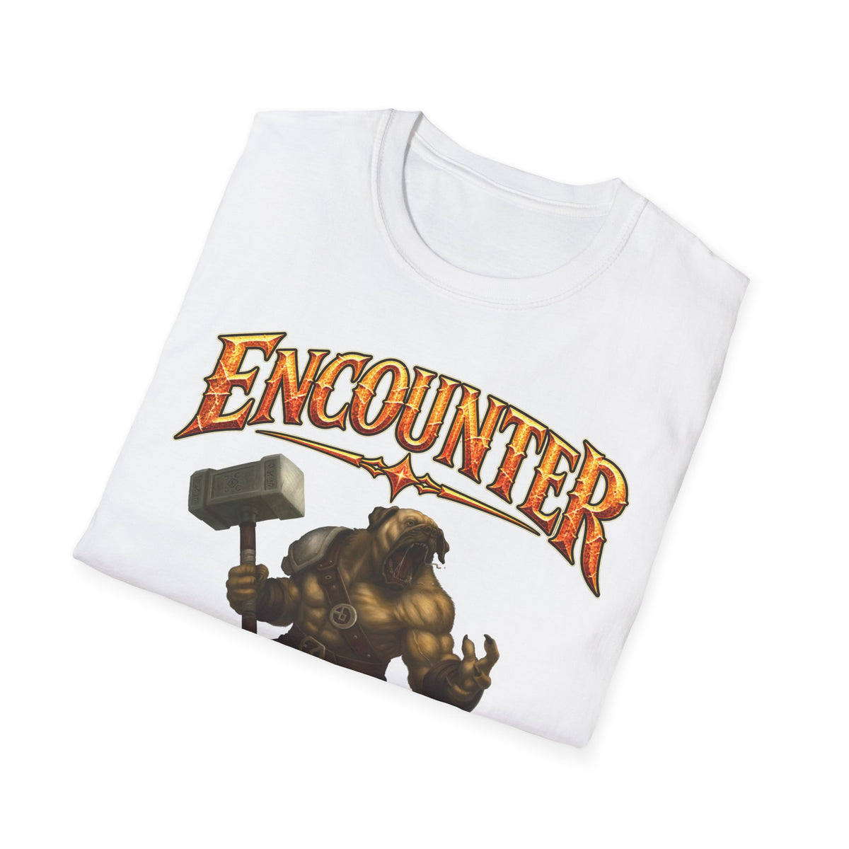 Encounter RPG T-Shirt — "Encounter (noun): The GM’s polite term for attempted murder"