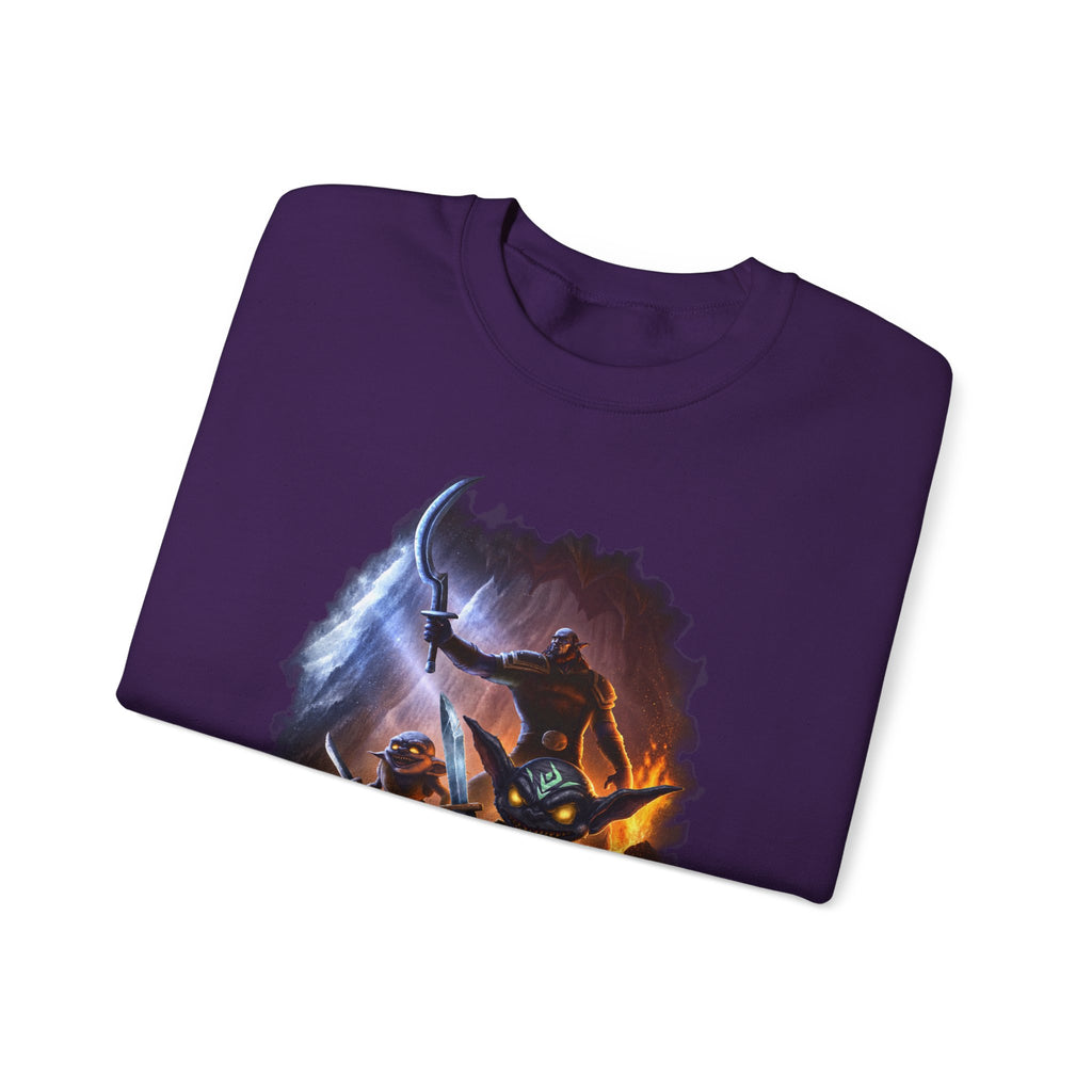 Fantasy Goblin Sweatshirt — “Goblins, Hobgoblins OH MY!” Crewneck