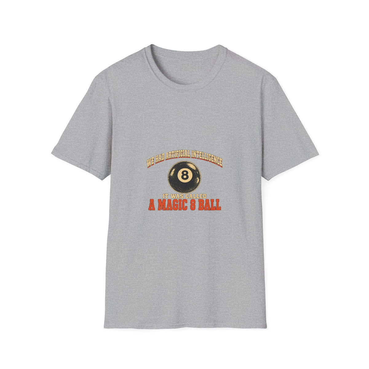 Magic 8 Ball graphic T-Shirt | Retro fortune teller pool ball tee