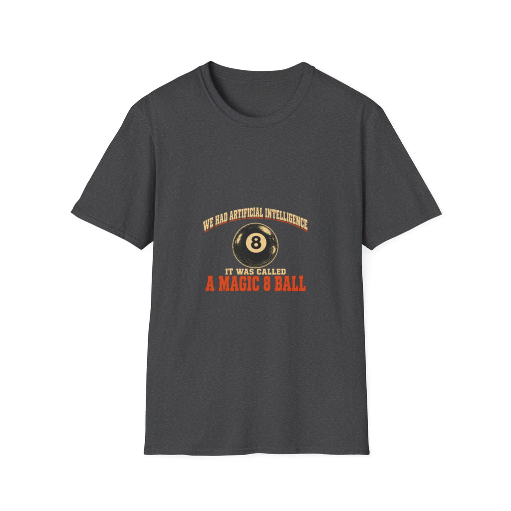 Magic 8 Ball graphic T-Shirt | Retro fortune teller pool ball tee