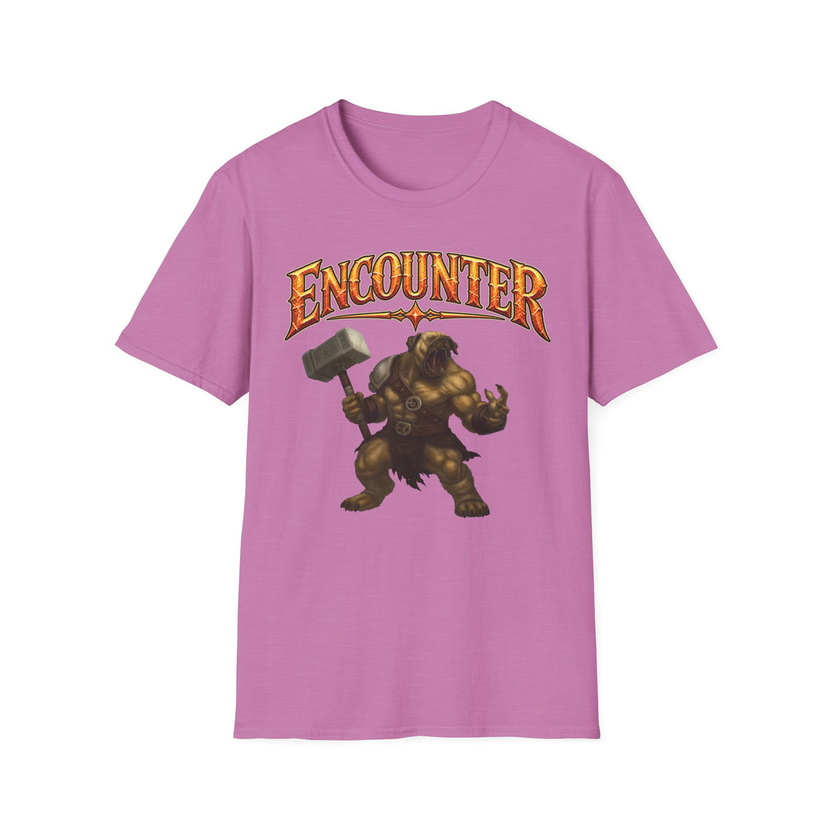 Encounter RPG T-Shirt — "Encounter (noun): The GM’s polite term for attempted murder"