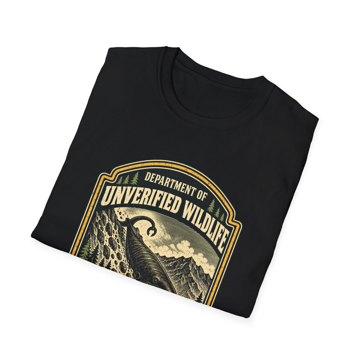 Slide-Rock Bolter T-Shirt — Department of Unverified Wildlife Retro Tee