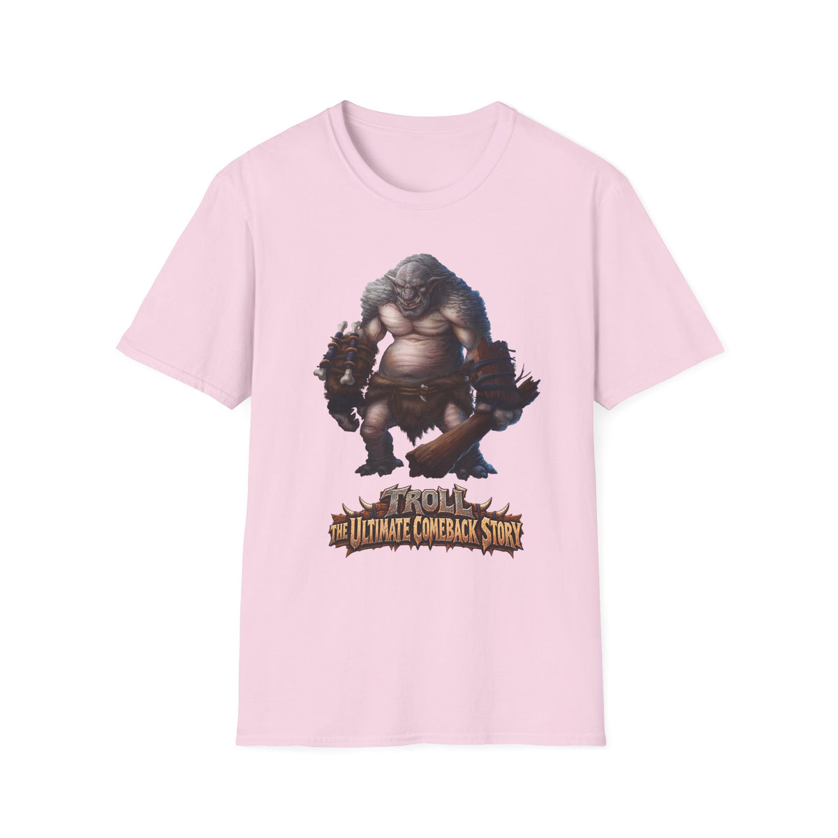T-Shirt — 'Troll: The Ultimate Comeback Story' Fantasy Monster Graphic Tee