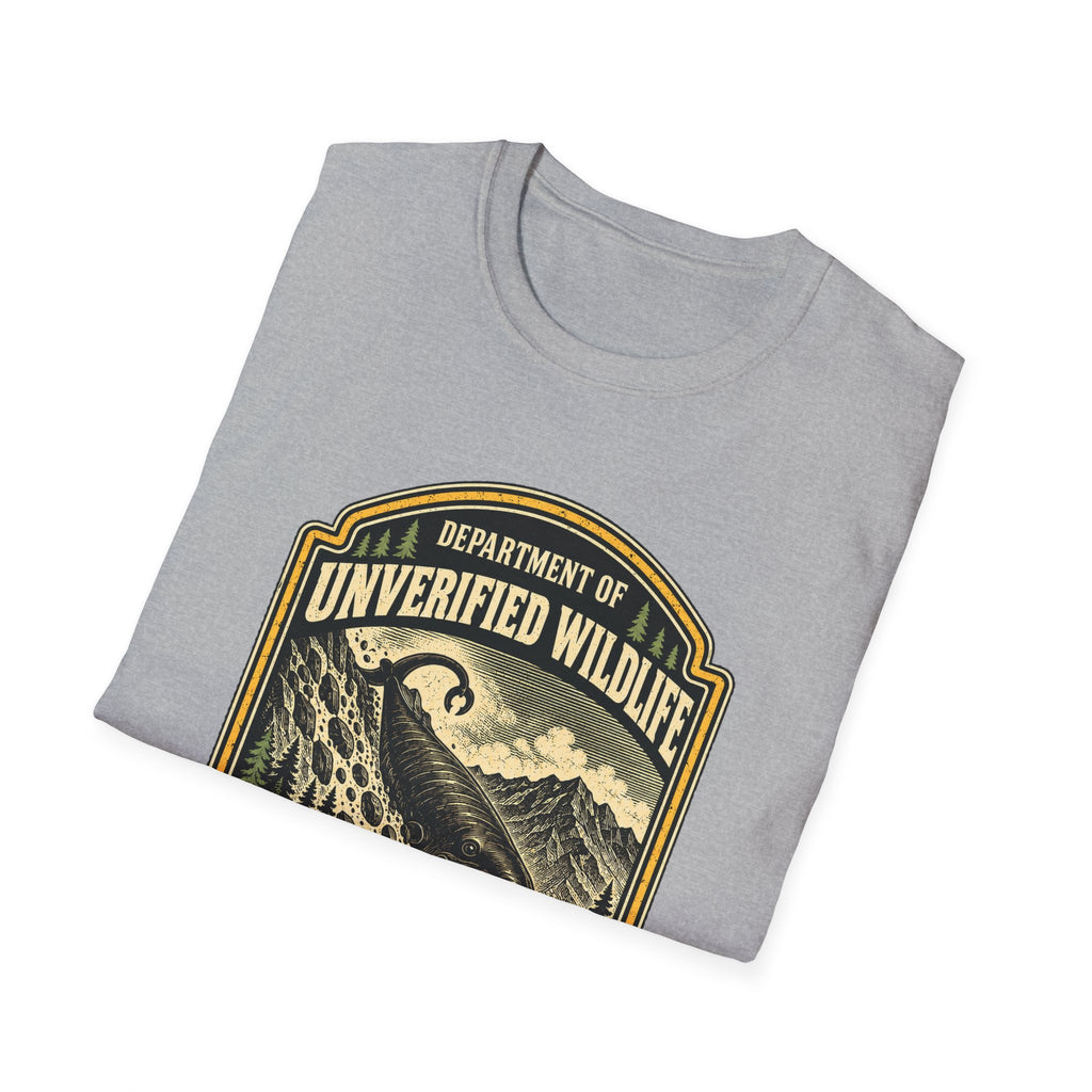Slide-Rock Bolter T-Shirt — Department of Unverified Wildlife Retro Tee