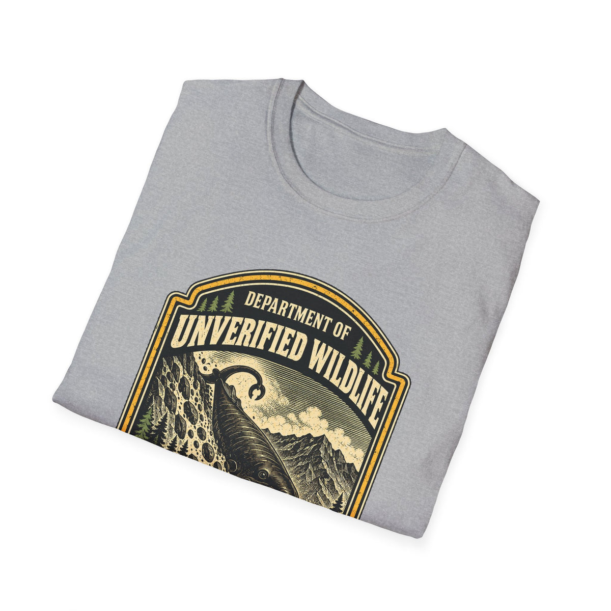 Slide-Rock Bolter T-Shirt — Department of Unverified Wildlife Retro Tee
