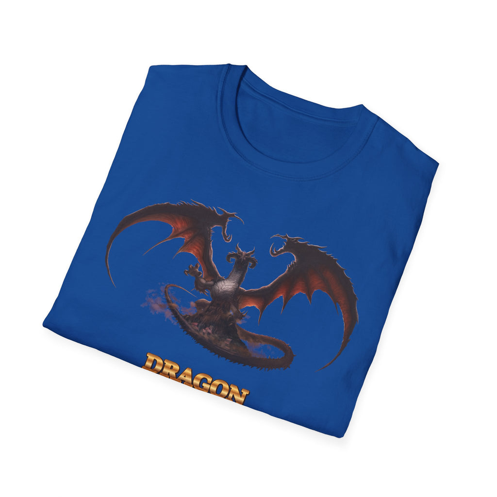 Dragon Definition T-Shirt — Fantasy Creature Illustration & Funny Dragon Traits Tee