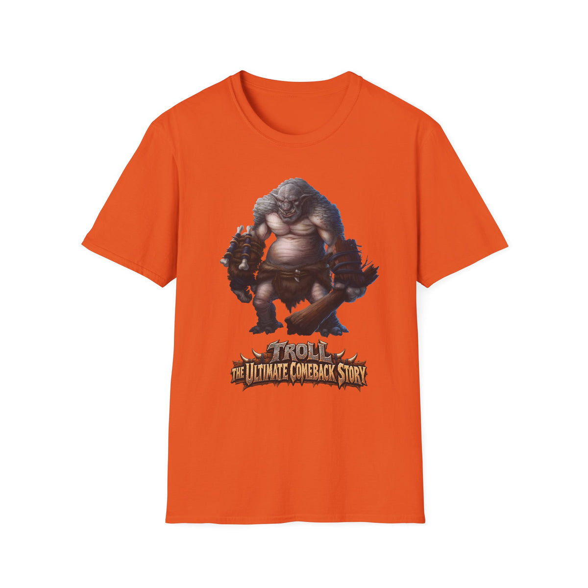 T-Shirt — 'Troll: The Ultimate Comeback Story' Fantasy Monster Graphic Tee