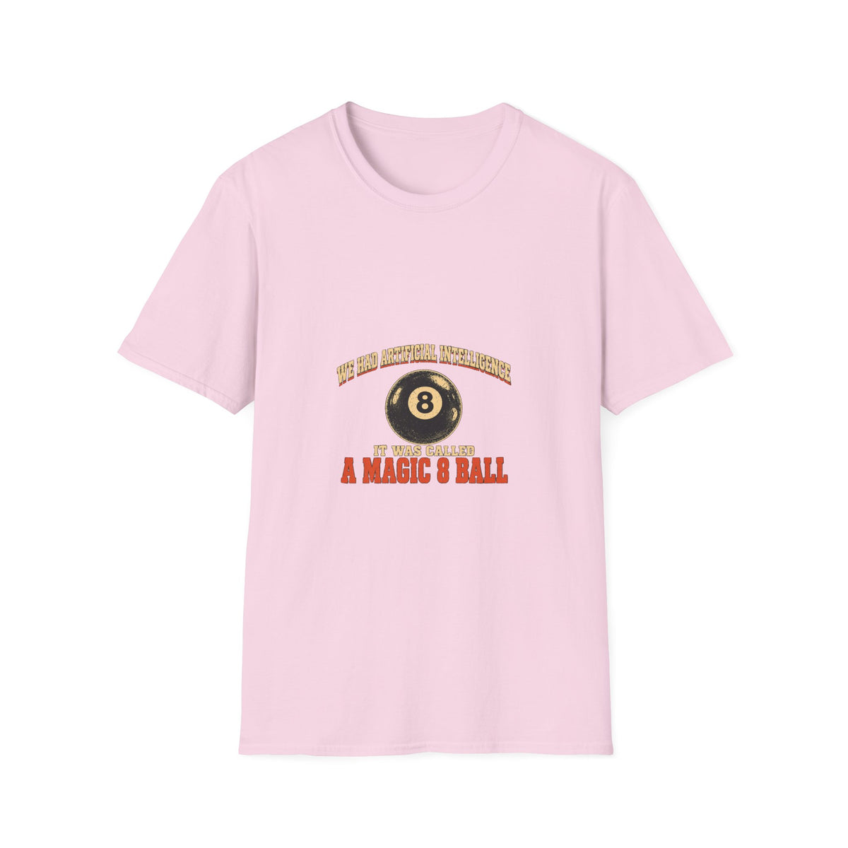Magic 8 Ball graphic T-Shirt | Retro fortune teller pool ball tee