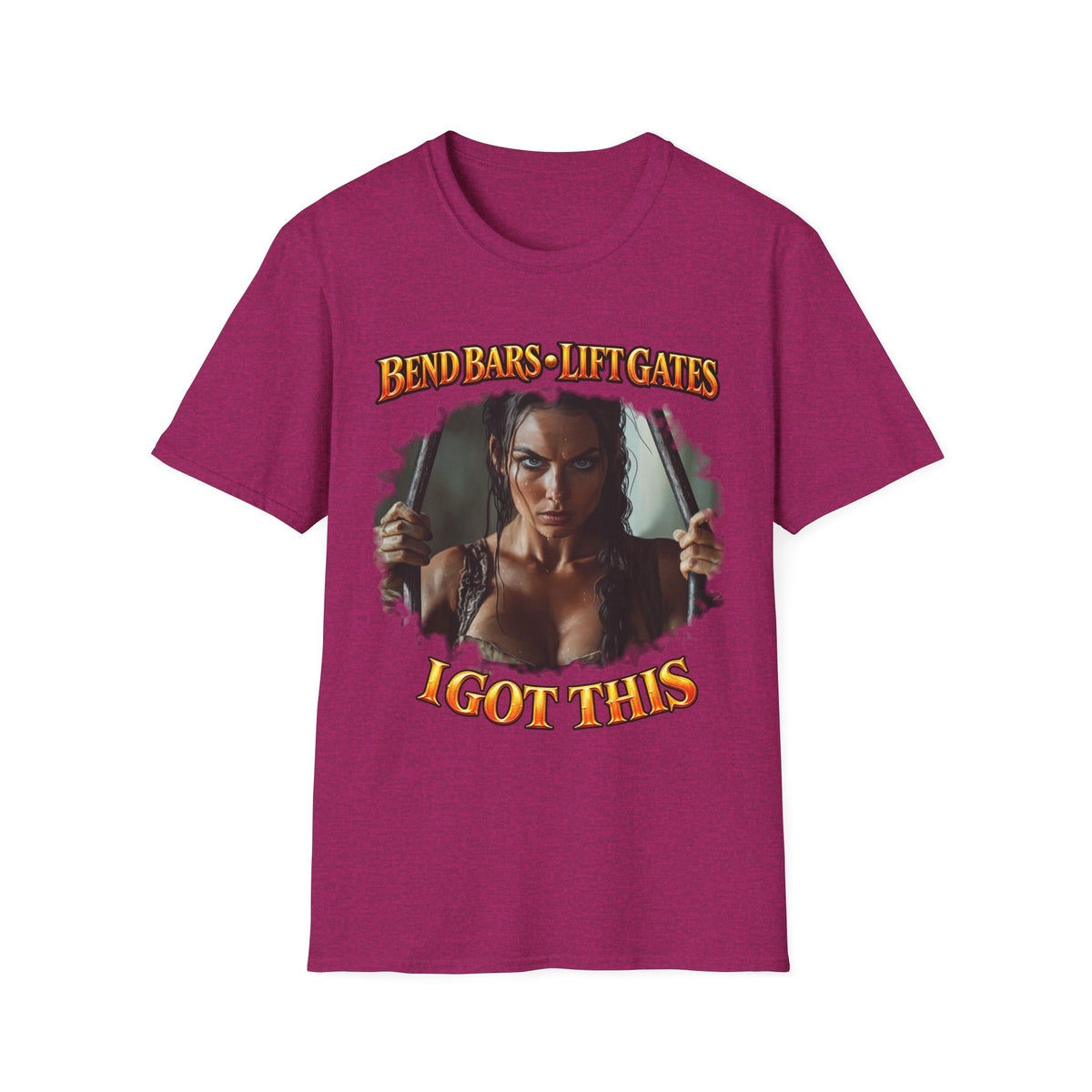 Bend Bars Lift Gates 'I Got This' Graphic T-Shirt — Strong Woman Fitness Tee