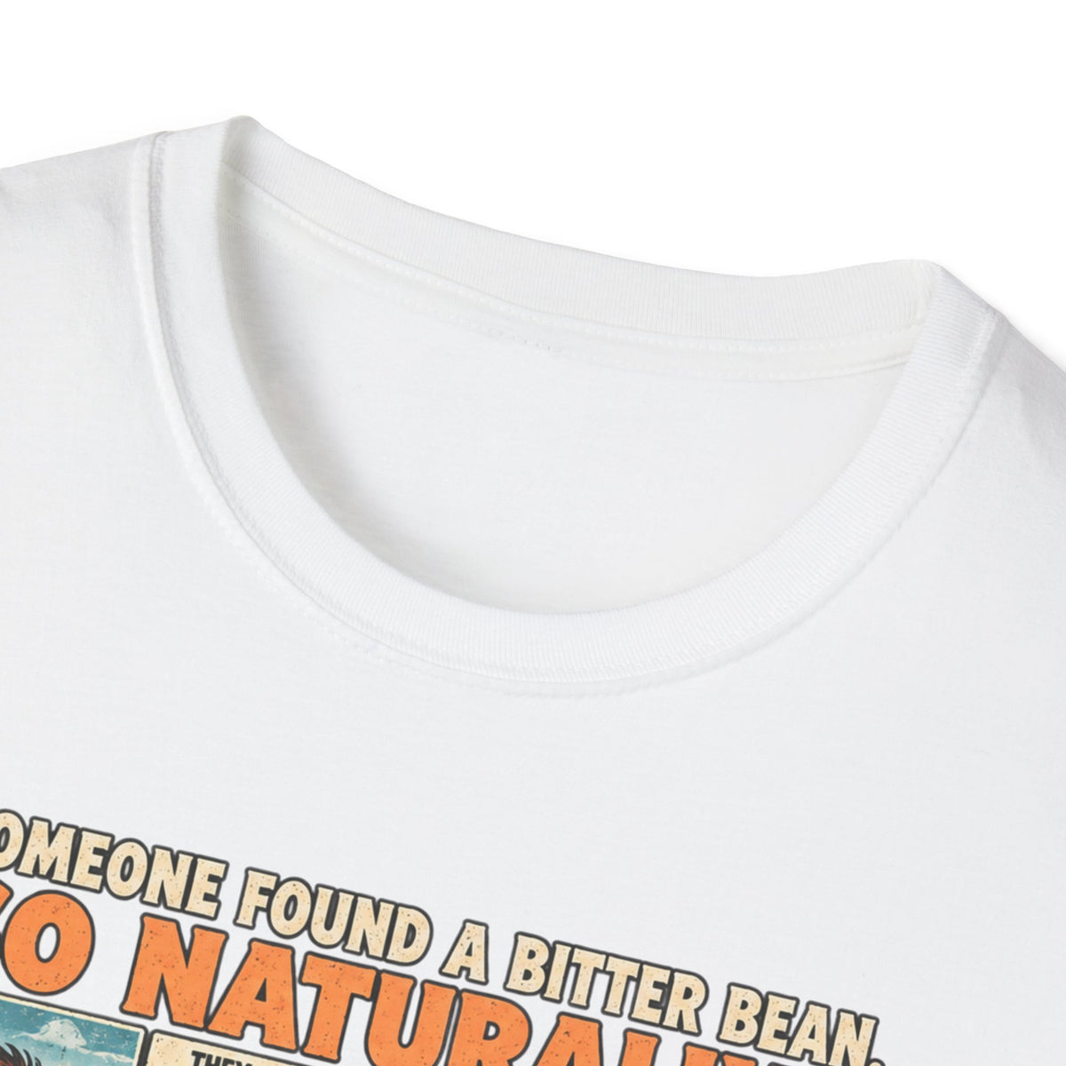 Coffee Comic Panel T-Shirt | Retro Coffee Comic Strip