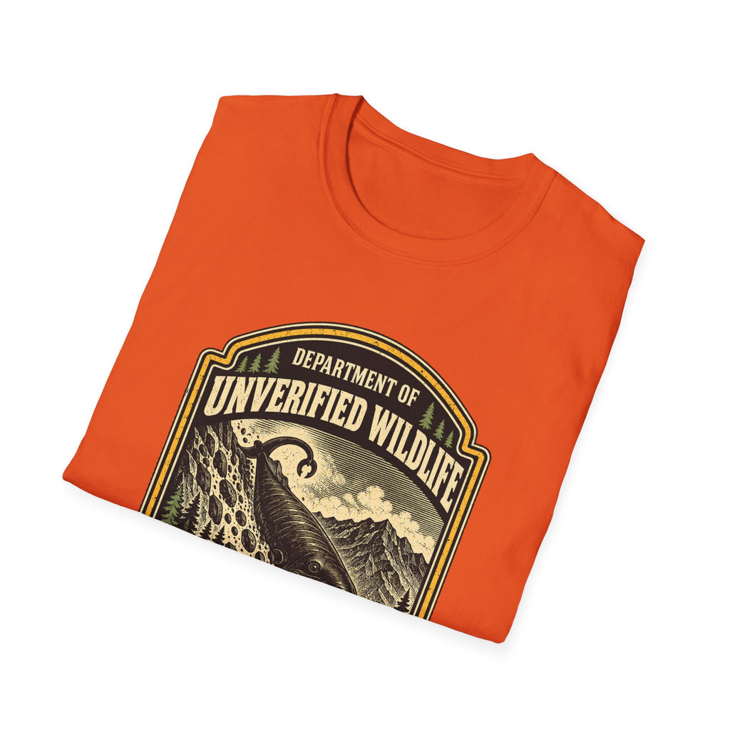 Slide-Rock Bolter T-Shirt — Department of Unverified Wildlife Retro Tee