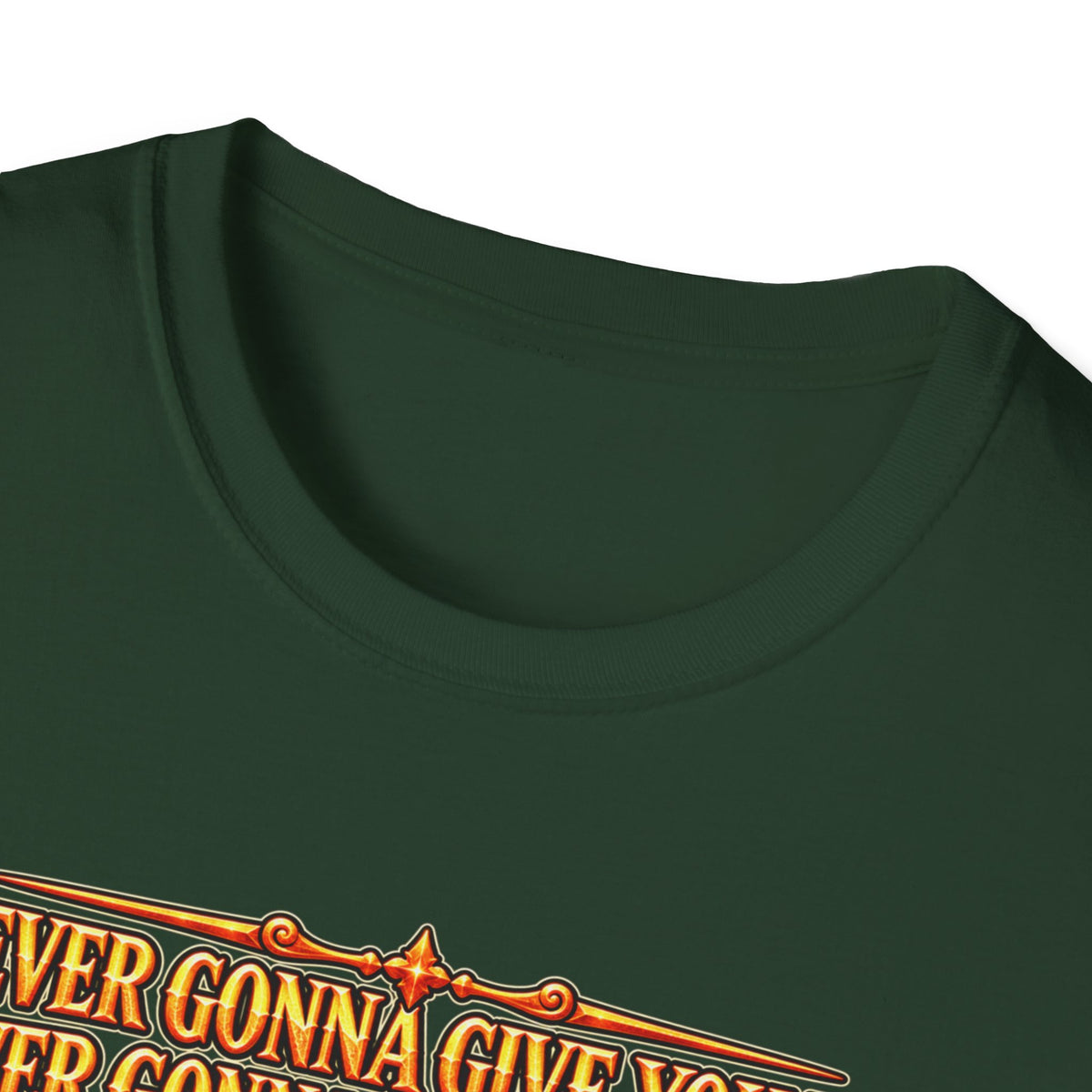 Rickroll RPG Party T-Shirt — "Never Gonna Give You Up" Fantasy Adventurers Tee