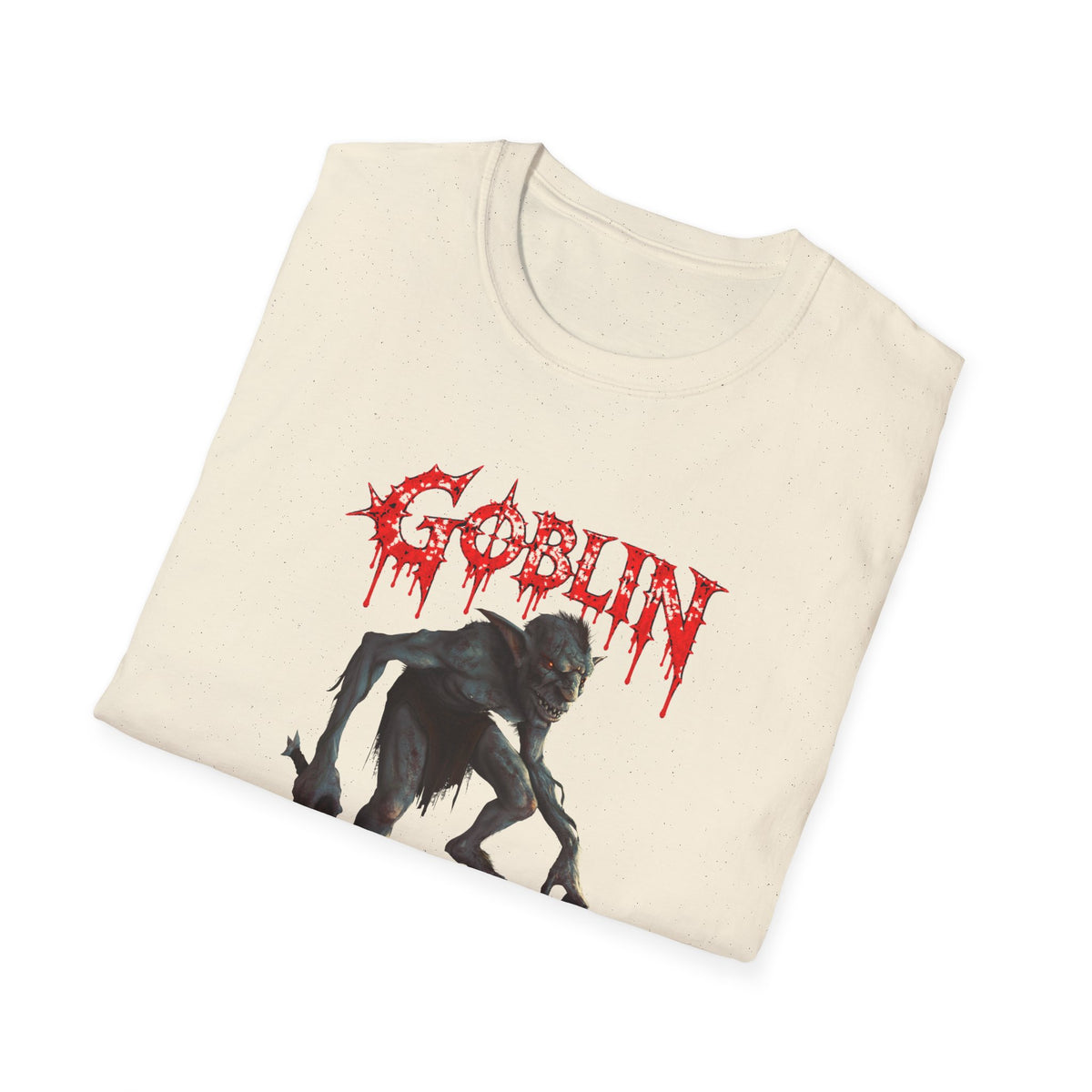 Goblin Horror T-Shirt — 'Something Evil This Way Lurks' Graphic Tee